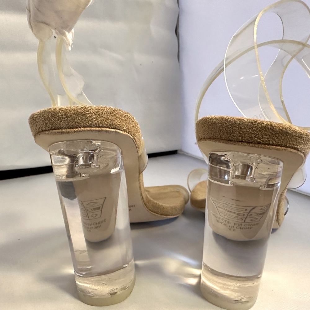 Jeffrey Campbell lucite heeled sandals - Picture 3 of 5